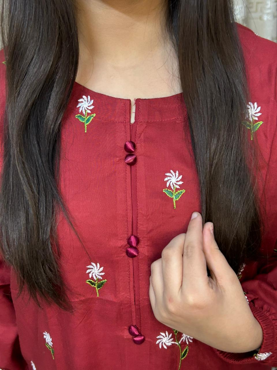 Anayah Two Pc Embroidery Stitched