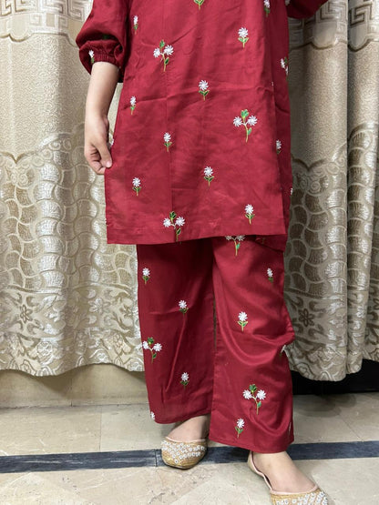 Anayah Two Pc Embroidery Stitched