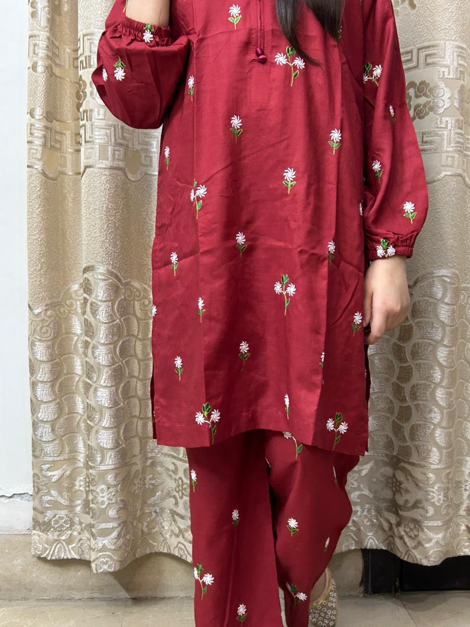 Anayah Two Pc Embroidery Stitched